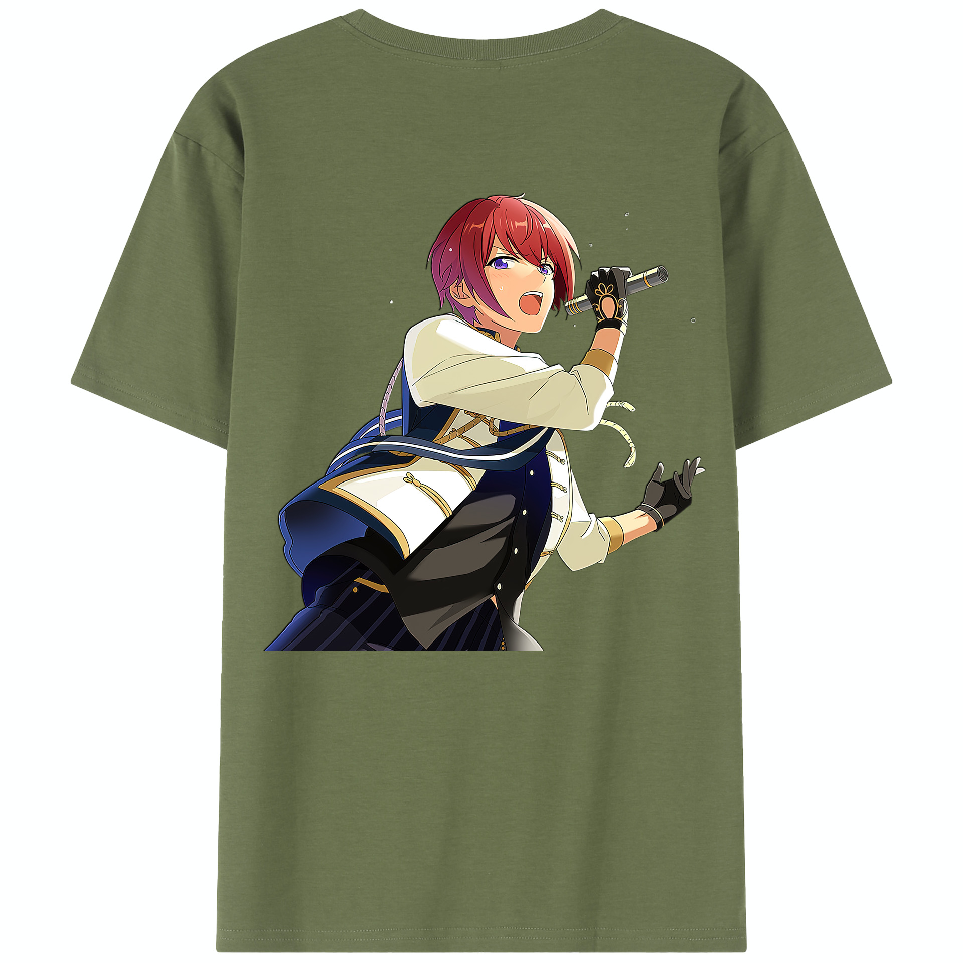 （画像用） あんさんぶるスターズ! Ensemble Stars 綿100％半袖Tシャツ（背面プリント）